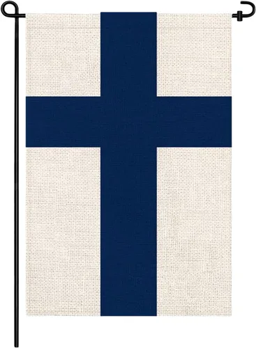 Miniatura 44 de Banderas de jardín de Argentina Bandera argentina pequeña de 12x18 pulgadas de arpillera de doble cara para decoración al aire libre de patio