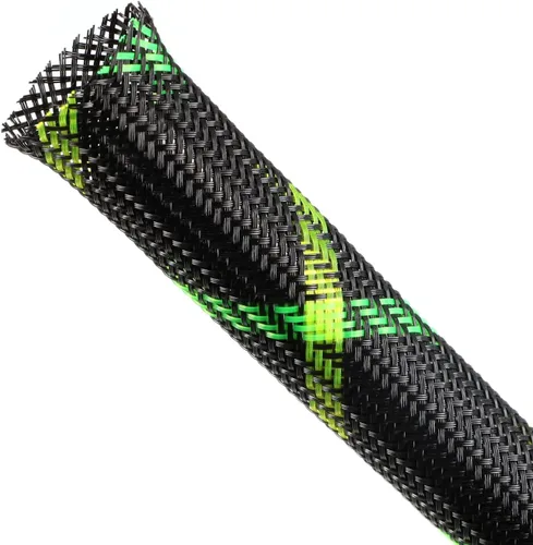 Miniatura 10 de Funda trenzada expandible, telar de alambre automotriz PET, gestión de cables flexible para audio y video y otros dispositivos domésticos, protector