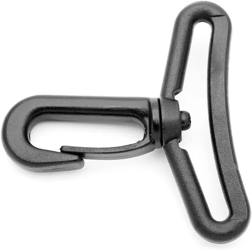 Miniatura 7 de CRAFTMEMORE 6 piezas de gancho giratorio de plástico para puerta de empuje, broche de langosta y cierre de pinza para monedero, accesorios JINH