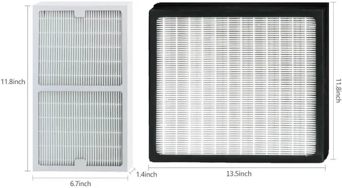 Miniatura 3 de IAP-10-280 Filtros Hepa verdaderos compatibles con modelos de máquina idylis IAP-10-280, (IAP10280) (1AP-10-280) (1AP10280)
