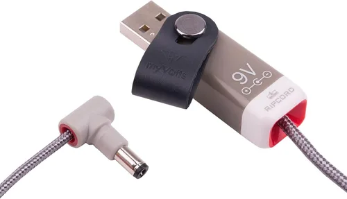 Miniatura 2 de myVolts Ripcord - Cable de alimentación USB a 9 V CC compatible con Roland SP-404 Sampler