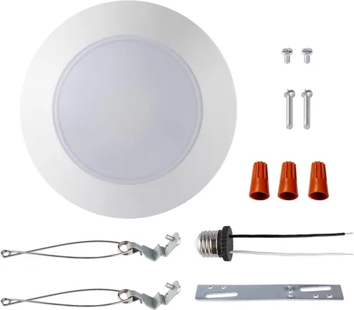 Miniatura 4 de Luz de disco LED de montaje empotrado de 7.5 pulgadas para latas empotradas de 5/6 pulgadas o caja J de 4 pulgadas, CRI90, 1000 lm, 15 W, 5CCT luz