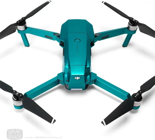 Miniatura 3 de Wrapgrade Mono Skin para DJI Mavic Pro (azul caribeño)