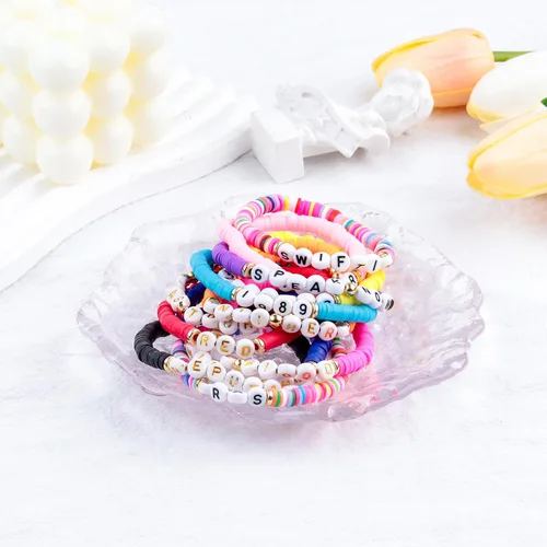 Miniatura 4 de SINCSEFK Juego de 12 pulseras de la amistad TS de varias capas inspiradas en álbumes de música, regalos para fanáticos, niños, mujeres y niñas
