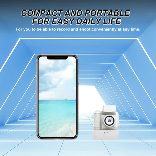 Miniatura 4 de Mini llavero de cámara retro mini cámara llavero integrado de 32 GB tarjeta de memoria la mejor opción para viajes Vlog fotografía regalos para niña