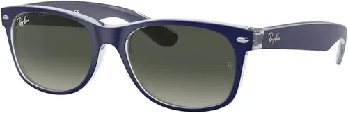 Ray-Ban RB2132 NEW WAYFARER - Gafas de sol para hombres y mujeres + paquete con kit de cuidado de gafas de cortesía de diseñador iWear