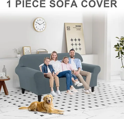 Miniatura 116 de Funda para Sofá de Terciopelo, Fundas Elásticas para Sofá para Funda Principal Separada/Respaldos y Cojines de Asiento, Funda para Sofá, para Fundas