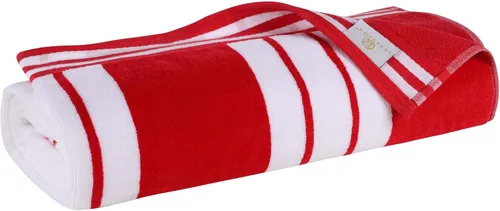 Miniatura 9 de Superior Juego de toallas de playa de algodón de gran tamaño de 4 piezas, toallas absorbentes para baño, playa, piscina, natación, adultos, niños