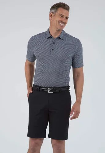 Miniatura 7 de IBKUL Polo de manga corta para hombre con protección solar UPF 50+ Icefil Cooling Tech Mini Check 94754