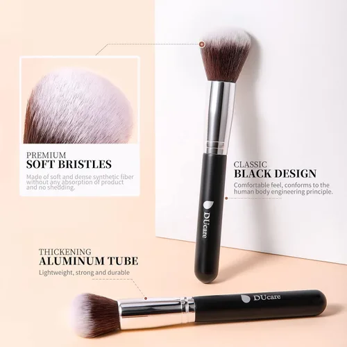 Miniatura 6 de DUcare Brochas de maquillaje + limpiador de brochas de maquillaje