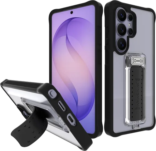 Miniatura 41 de Scooch Wingman - Funda con función atril para Samsung Galaxy S9 [protección contra caídas de 10 pies] [soporte bidireccional] funda protectora a