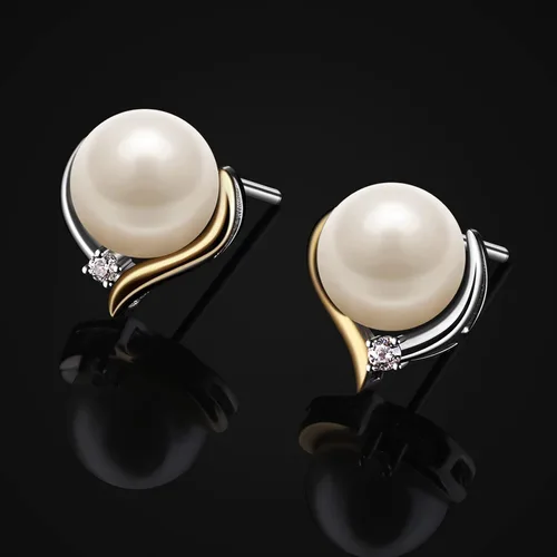 Miniatura 3 de Aretes de perlas para mujer, joyería de plata de ley 925, regalos para mujeres, esposa, mamá, niñas, ella