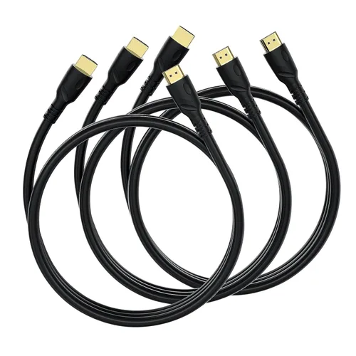 Miniatura 13 de Cable HDMI 4K de 100 pies de ultra alta velocidad HDMI 2.0 cable 4K @60Hz 18 gbps, conector chapado en oro, retorno de audio y video Ethernet