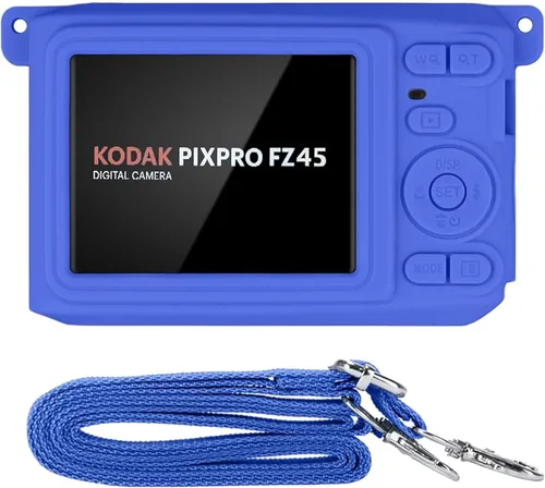 Miniatura 13 de Funda de silicona para cámara digital Kodak PIXPRO Friendly Zoom FZ45 16MP (funda negra)