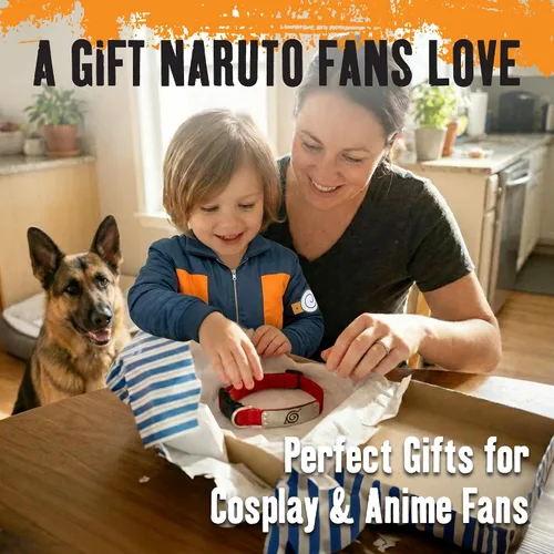 Miniatura 6 de Collar de Perro Naruto para Perros Grandes, Mediano, Collares para Cachorros XS/Pequeños – Collar de Perro de Anime Naruto Shippuden Hidden Leaf