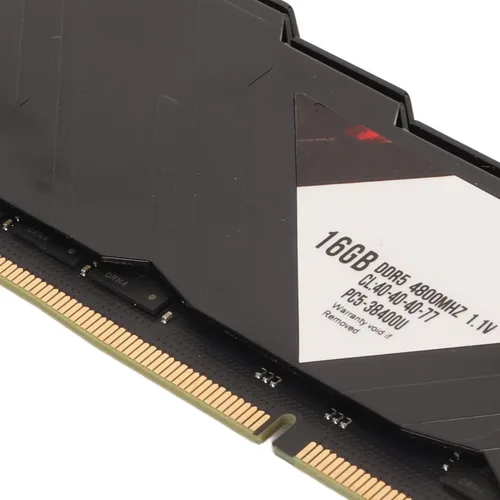 Miniatura 9 de VBESTLIFE DDR5 RAM 16GB 1x16, 4800MHz Frecuencia, CL40 1.1V Kit de memoria para juegos de escritorio compatible con XMP y Expo (negro)