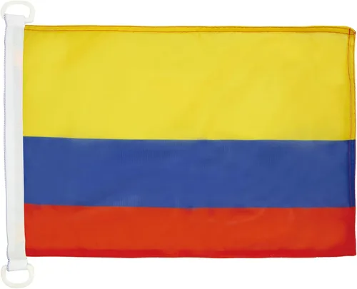 Miniatura 170 de Bandera Náutica Venezuela 18'' x 12'' - Banderas Venezolanas 11.8 x 17.7 in - Banner 12x18 in para barco - AZ FLAG