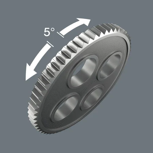 Miniatura 7 de Wera - 5003500001 Zyklop 8000 A Llave de trinquete, 1/4 pulgadas