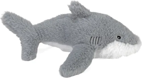 Miniatura 5 de Wild Republic EcoKins Mini Gran Tiburón Blanco Animal de Peluche de 8 pulgadas, Regalos Ecológicos para Niños, Juguete de Peluche, Hecho a Mano