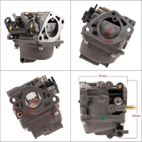 Miniatura 5 de Carburador de barco para Honda BF15 15HP motor fuera de borda BF15 A1 A2 AH AK AM AW AX AY Carburador Carburador Carb Reparación Parte 16100-ZV4-D22]