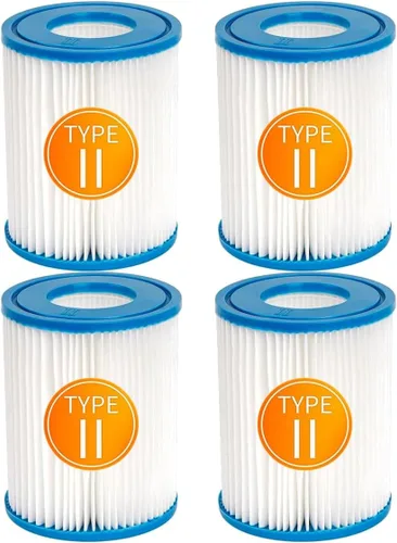 Cartucho de filtro de piscina para bomba de filtro tipo II 58094 para piscinas sobre el suelo, filtro de jacuzzis compatible con bomba de filtro de