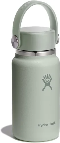 Miniatura 2 de Hydro Flask Micro Bottle - Mini frasco aislado a prueba de fugas para bolso o bolsillo en 6.7 onzas, verde agave