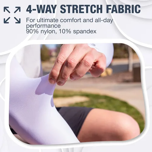 Miniatura 2 de SportsTrail Mangas Refrescantes para Brazos para Hombres y Mujeres – Transpirables, Protección Solar UV, Mangas Deportivas para Brazos para Mujeres