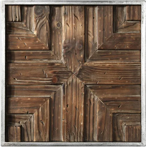 Miniatura 4 de Uttermost Bryndle - Juego de arte de pared cuadrado de madera de 12 1/2 pulgadas, 9 piezas