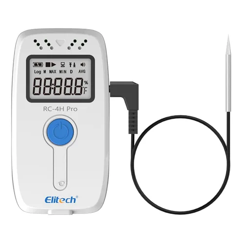 Miniatura 9 de Elitech RC4– Grabadora registradora de datos de temperatura con sensor externo de temperatura RC-4 64000Puntos