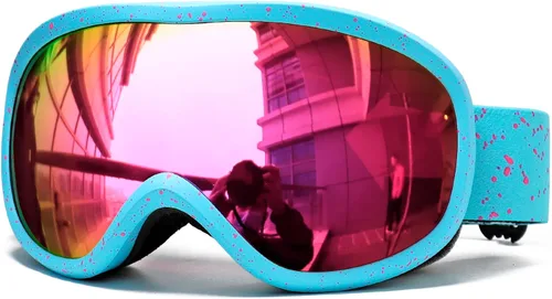 Miniatura 11 de SPOSUNE Gafas de Esquí Sobre Gafas con Lente Doble, Gafas de Nieve Anti-empañamiento Anti-UV para Hombres Mujeres Jóvenes Esquí Moto de Nieve Marco