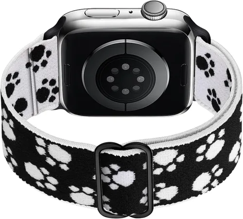 Miniatura 3 de Correas elásticas de nailon compatibles con Apple Watch de 1.496 pulgadas, 1.575 pulgadas, 1.614 pulgadas, 1.654 pulgadas, 1.732 pulgadas, 1.732
