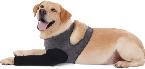 Miniatura 8 de Manga de recuperación para perro, traje de recuperación para perro, manga resistente a la abrasión, pierna delantera, lavable de 0.18 pulgadas