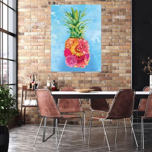Miniatura 4 de Fine Art Canvas Gregory Gorham, obra de arte sobre lienzo de piña, 30.0 in de ancho x 40.0 in de alto, decoración de pared grande envuelta