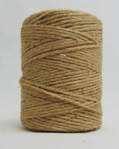 Miniatura 6 de Cordel de yute natural 3 capas de 500 pies Cuerda de yute para usos domésticos, embalaje, suministros de arte y manualidades, regalos