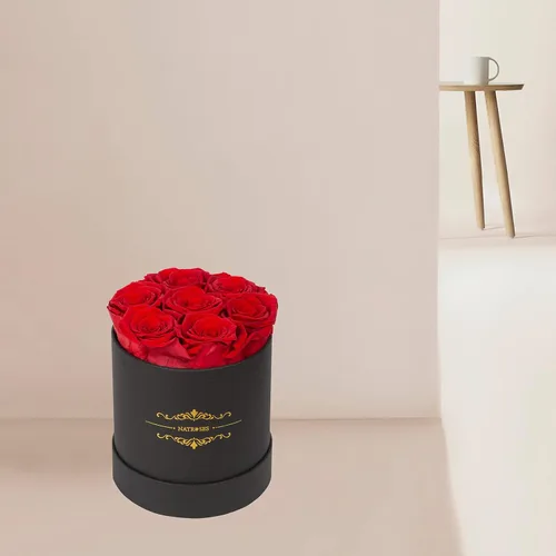 Miniatura 4 de NATROSES - Rosas preservadas, rosas en caja que duran hasta tres años, rosas duraderas para ella, regalos de flores preservadas para ella, regalos