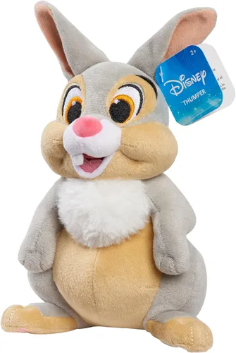 Miniatura 6 de Disney Just Play - Puf coleccionable de 8.75 pulgadas, pulgar, conejo, felpa súper suave, juguetes para niños de 2 años en adelante