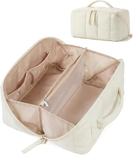 Miniatura 23 de BAGSMART Bolsa de Maquillaje Acolchada 24-A-Rosa