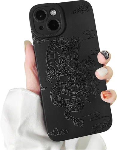 Miniatura 15 de Lovmooful Funda compatible con iPhone 13, bonito diseño de hongos negros para niñas y mujeres, TPU suave a prueba de golpes, protector femenino