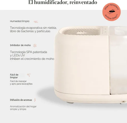 Miniatura 2 de Humidificador para Habitación Grande Canopy, Moonstruck, Espacio de Vida Grande, Tiempo de Funcionamiento de 36 Horas, Tanque de 5.5L - Incluye