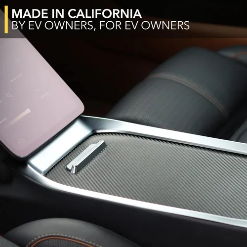 Miniatura 6 de Envoltura interior para Lucid Air, incluye tapa de consola central, tablero (2 piezas), bordes de puerta (2 unidades cada uno), envolturas de vinilo