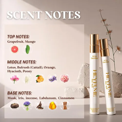 Miniatura 3 de Perfume floral y afrutado para mujer: Eau de Parfum premium de 0.41 oz Inspirado en notas clásicas de fragancia de jardín de lujo - Regalo