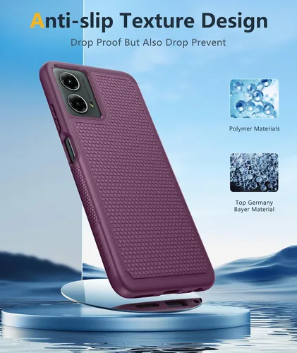 Miniatura 663 de FNTCASE Funda para iPhone 17 Pro: Fundas delgadas translúcidas de color azul claro compatibles con MagSafe, protección completa de la cámara