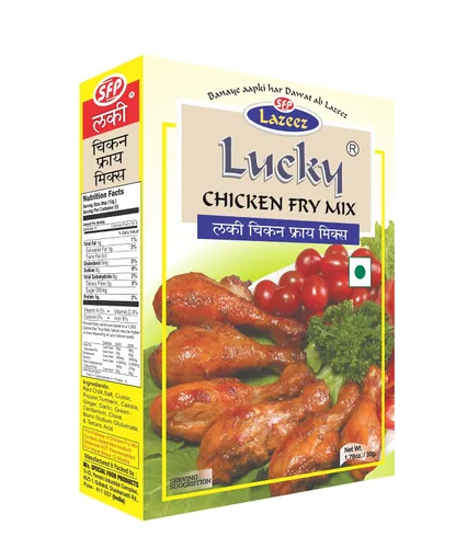 Lucky Masala - Mezcla de pollo para papas fritas, 5 unidades