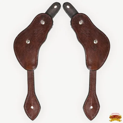 Miniatura 4 de HILASON Correas de espolón estilo occidental para hombres y mujeres para montar a caballo, carreras de barriles, espectáculos y rodeo