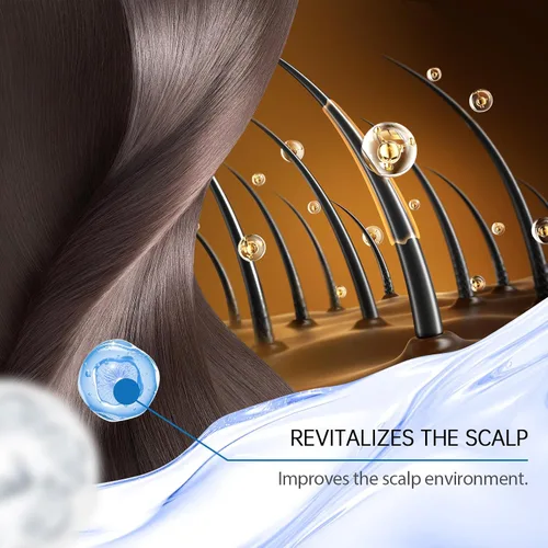 Miniatura 4 de Roll-On para el crecimiento del cabello con romero, 0.8 onzas líquidas de suero y tratamiento del cuero cabelludo, cabello más grueso y lleno