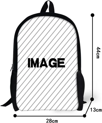 Miniatura 3 de hugsidea Cool 3d animales niños escuela libro bolsa Kids Mochilas de impresión
