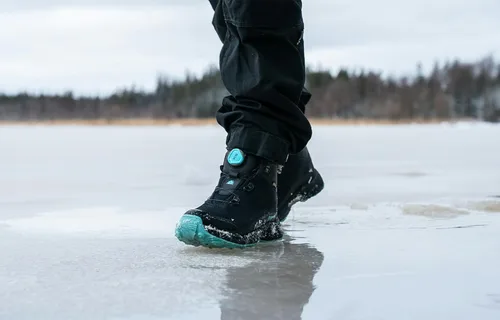 Miniatura 7 de Icebug Stavre BUGrip GTX - Botas de senderismo para mujer con suela de tracción tachonada de carburo