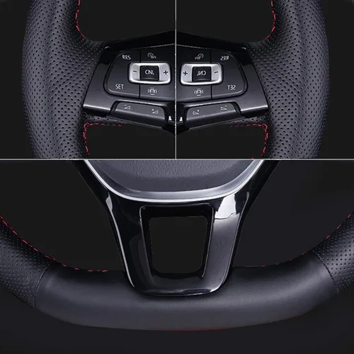BORATO Funda de volante de gamuza para automóvil, para Nissan Juke Maxima Sentra SV 370Z 2008-2020 Infiniti FX FX35 FX37 FX50