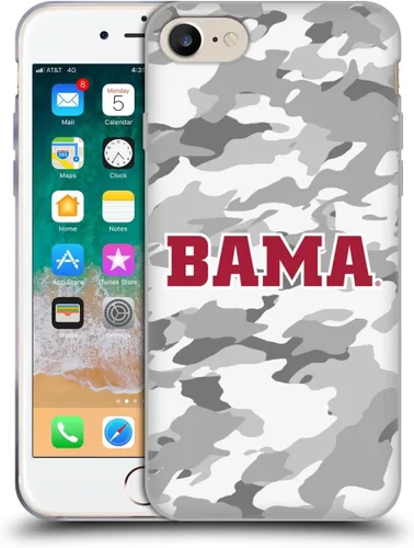 Miniatura 133 de Head Case Designs Funda de gel suave con licencia oficial de la Universidad de Alabama UA Collage compatible con Apple iPhone 13 Pro Max