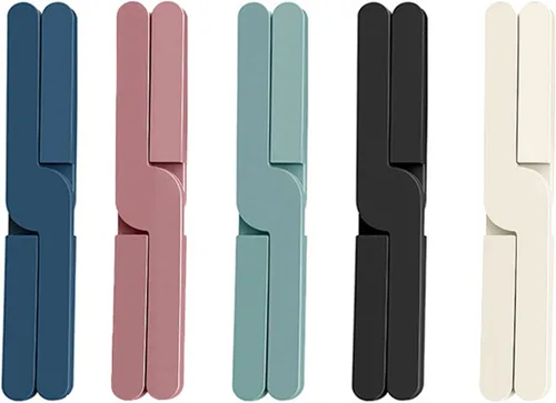 Miniatura 10 de Salvamanteles de silicona plegables antideslizantes resistentes al calor con diseño de cruz plegable para platos calientes, ollas y sartenes